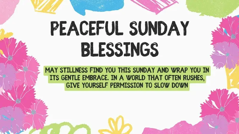 Sunday Blessings
