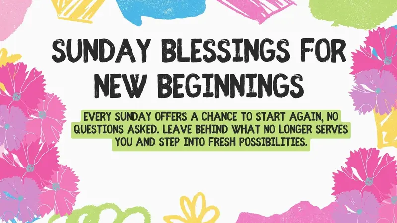 Sunday Blessings