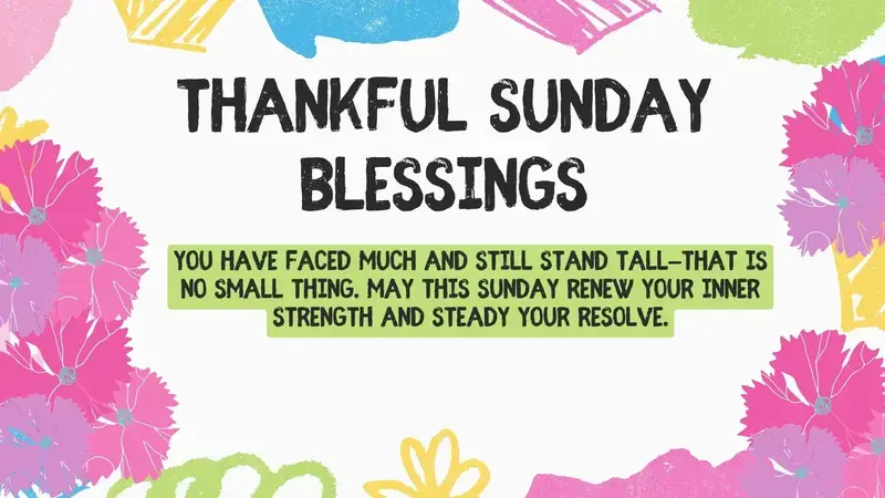 Sunday Blessings
