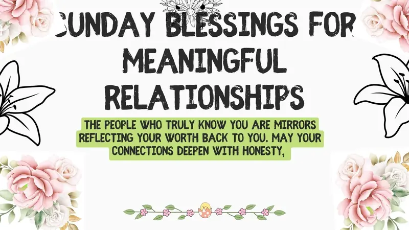 Sunday Blessings
