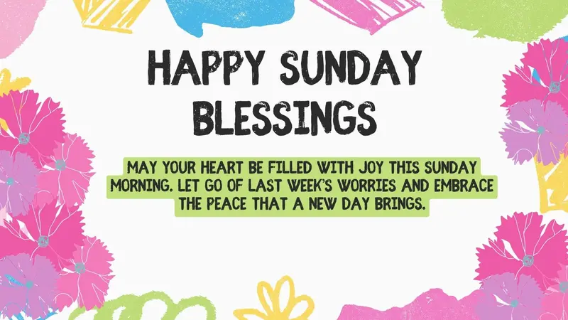 Sunday Blessings