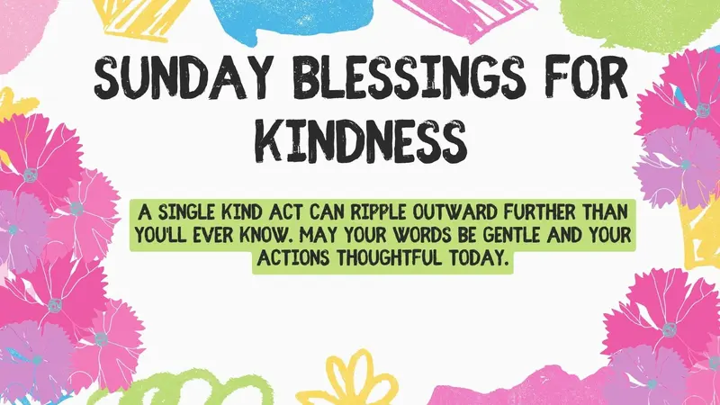 Sunday Blessings
