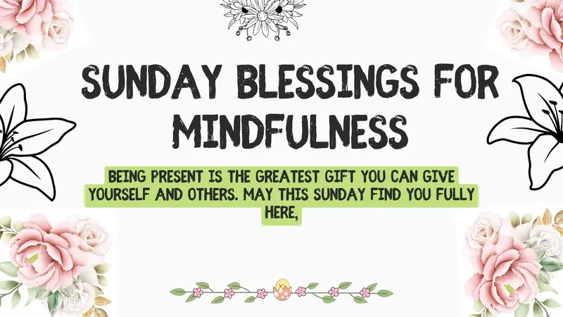 Sunday Blessings
