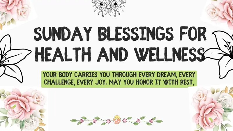 Sunday Blessings