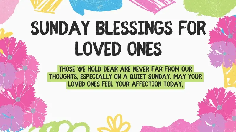 Sunday Blessings