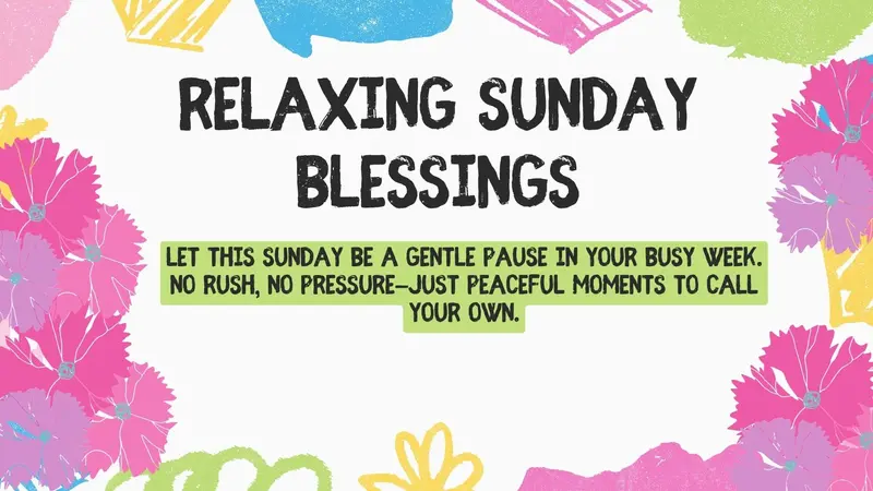 Sunday Blessings